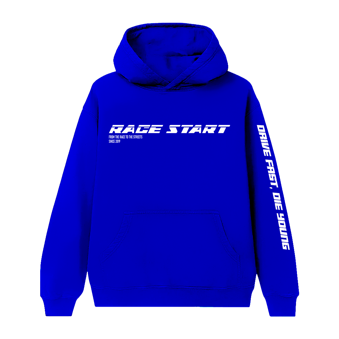 HOODIE Azul RACE START