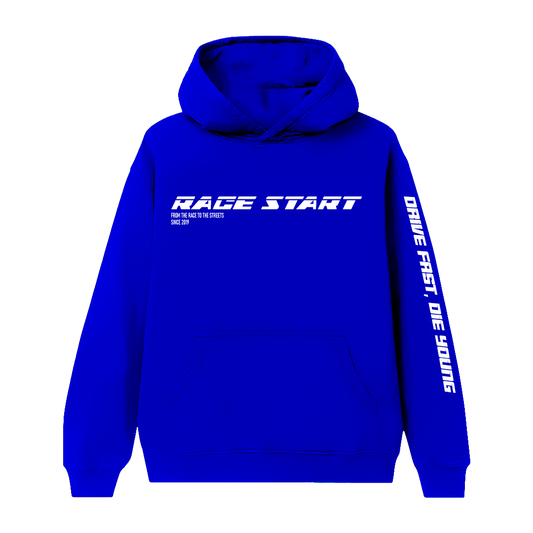 HOODIE Azul RACE START